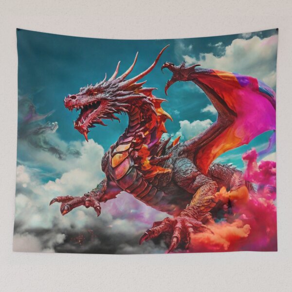 Item preview, Celestial Soar | Dragon's Chromatic Flight designed and sold by MysticFable.