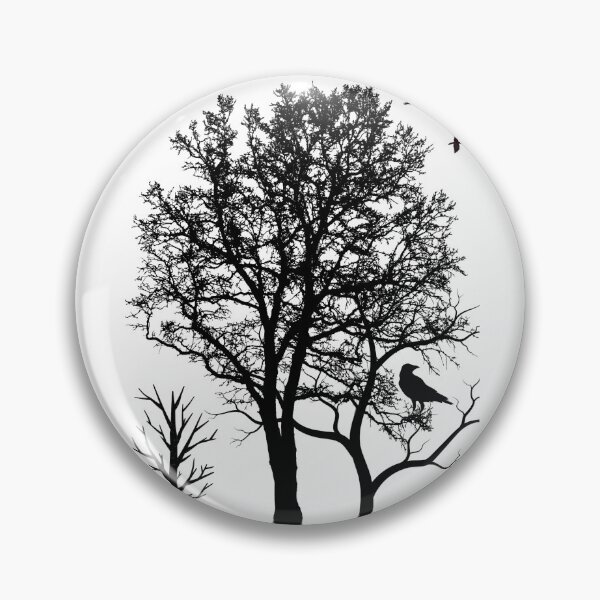 Item preview,  Tree and Crows - yoga apparel, crow lovers gift designed and sold by abeautifulife.