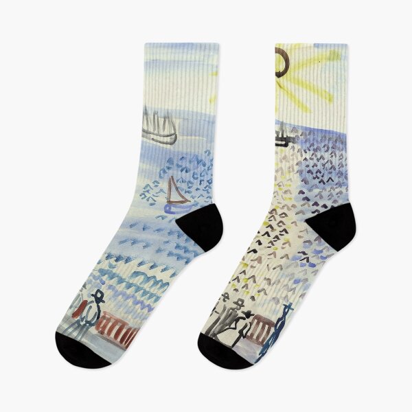 Item preview, A stroll along the prom by Raoul Dufy designed and sold by Vintage Designs +.