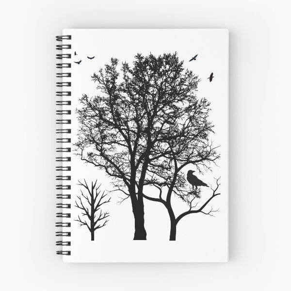 Item preview,  Tree and Crows - yoga apparel, crow lovers gift designed and sold by abeautifulife.
