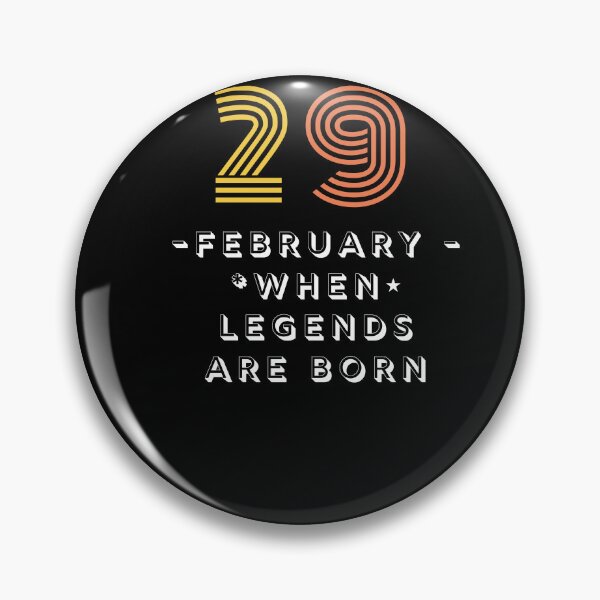 Item preview, "February 29: When Legends Are Born" Tee - Commemorating Leap Day Excellence designed and sold by AI-volution.