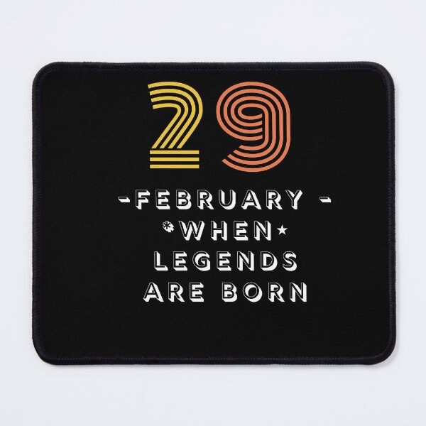 Item preview, "February 29: When Legends Are Born" Tee - Commemorating Leap Day Excellence designed and sold by AI-volution.