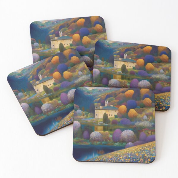 Item preview, Inspired By Gustav Klimt Landscapes designed and sold by Tamas Das.