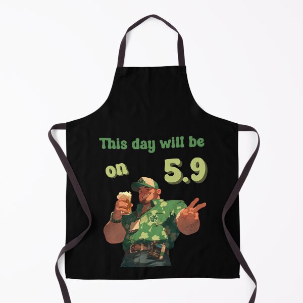 Item preview, This Day Will Be On 5.9 Radio Operator Funny Gifts For Amateur Radio Lovers Ham Radio Fans St Patricks Day Lovers designed and sold by Waves-of-Art.