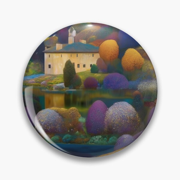 Item preview, Inspired By Gustav Klimt Landscapes designed and sold by Tamas Das.