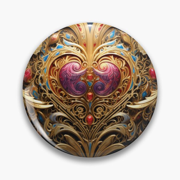 Item preview, Enchanted Ornate Heart designed and sold by msDebbieLove.