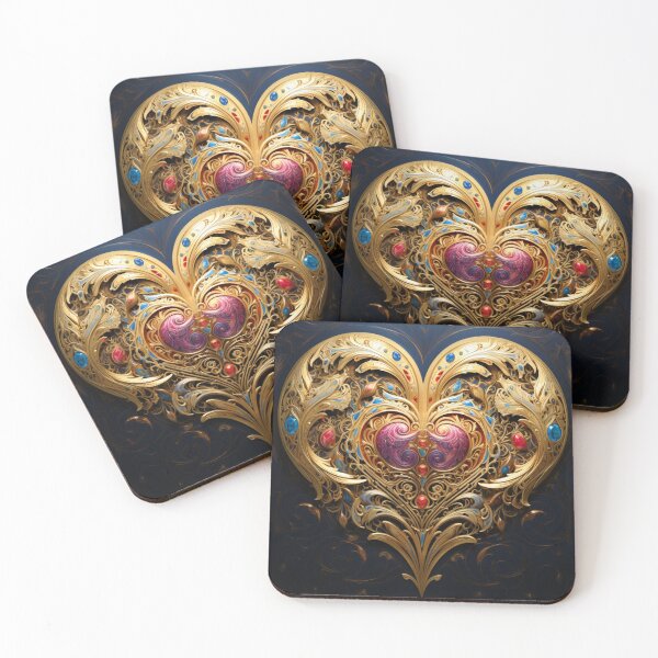 Item preview, Enchanted Ornate Heart designed and sold by msDebbieLove.