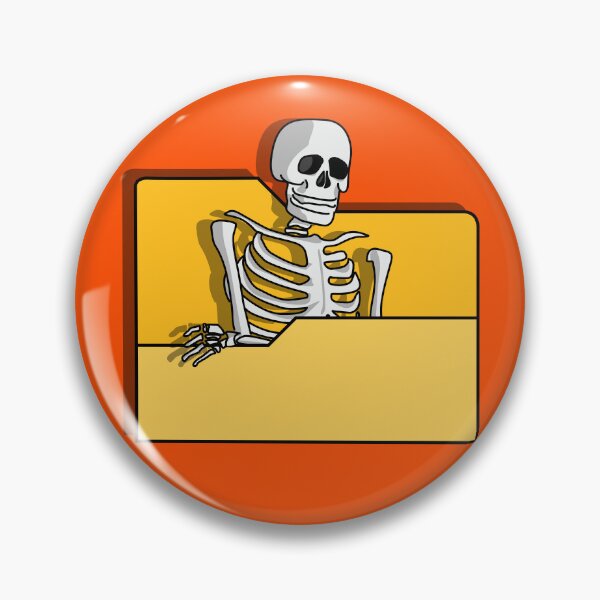 Item preview, Skeleton Folder Icon designed and sold by Fun Funky Designs.