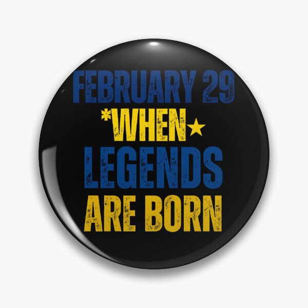 Item preview, "February 29: When Legends Are Born" Tee - Honoring Leap Day Legacy designed and sold by AI-volution.