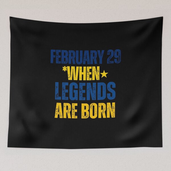 Item preview, "February 29: When Legends Are Born" Tee - Honoring Leap Day Legacy designed and sold by AI-volution.