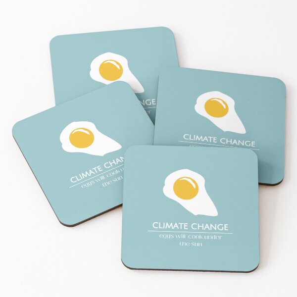 Item preview, Climate change (eggs will cook under the sun) designed and sold by ProjectLui.