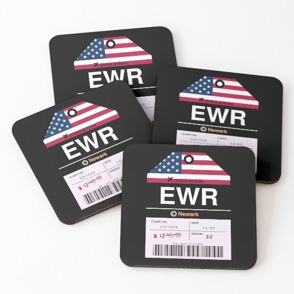 Item preview, Newark Airline Luggage Tag designed and sold by RabbitK.