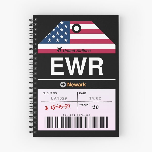 Item preview, Newark Airline Luggage Tag designed and sold by RabbitK.