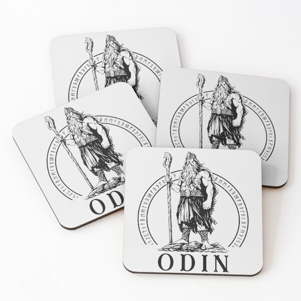 Item preview, Odin Viking God of wisdom, war, ruler of Valhalla Norse Mythology designed and sold by Lady-Frost.