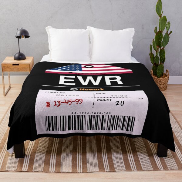 Item preview, Newark Airline Luggage Tag designed and sold by RabbitK.