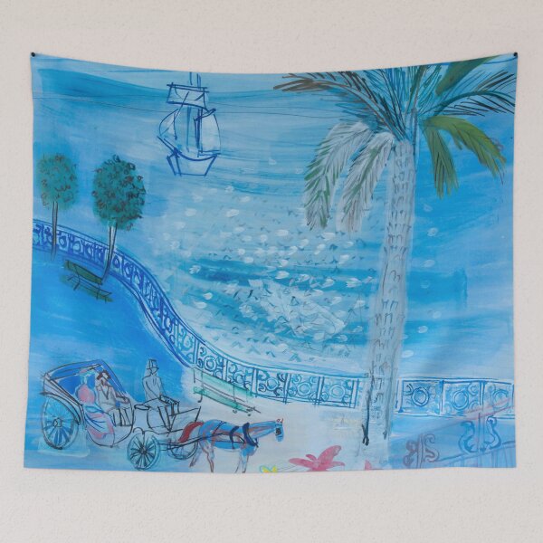 Item preview, Horse and cart along the prom by Raoul Dufy designed and sold by Vintage Designs +.
