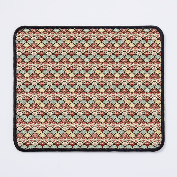 Item preview, Japanese Style Fan Scales Daisy Pattern designed and sold by DreamBackDrops.
