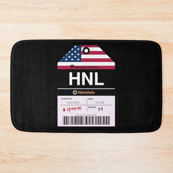 Item preview, Honolulu Airline Luggage Tag designed and sold by RabbitK.