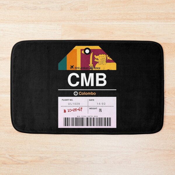 Item preview, Colombo Airline Luggage Tag designed and sold by RabbitK.