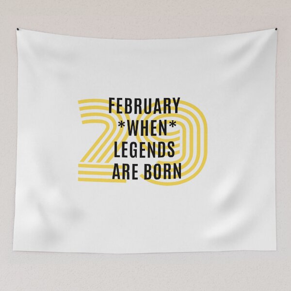 Item preview, "February 29: When Legends Are Born" Tee - Embracing Leap Day Prestige designed and sold by AI-volution.