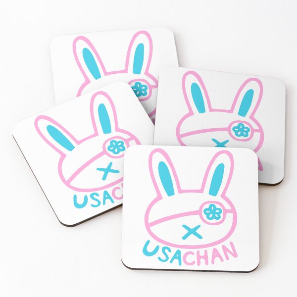 Item preview, Usachan bunny Pink/Blue designed and sold by RaspberryStud.