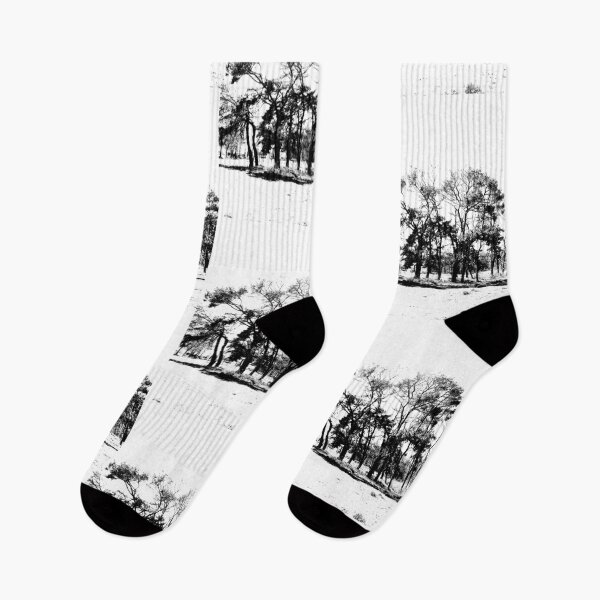 Item preview, Urban park design in bold black and white designed and sold by bartekg3.
