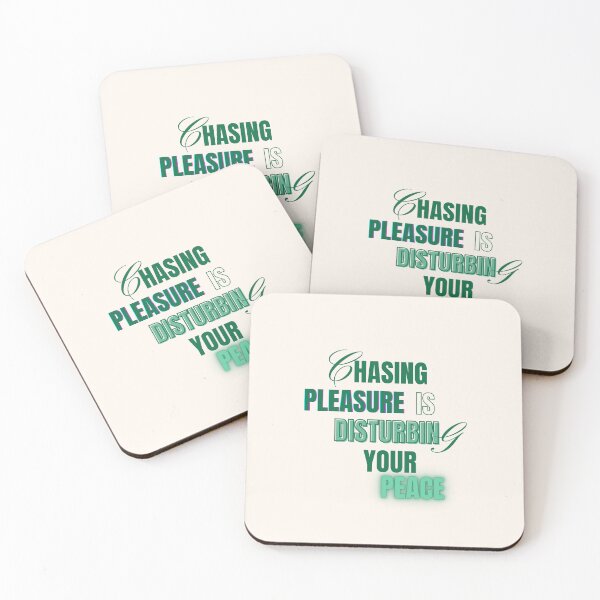 Item preview, Chasing Pleasure Quote designed and sold by Soujji-Designs.