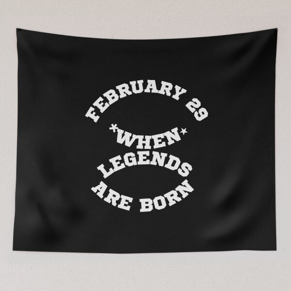 Item preview, "February 29: When Legends Are Born" Tee - Recognizing Leap Day Eminence designed and sold by AI-volution.