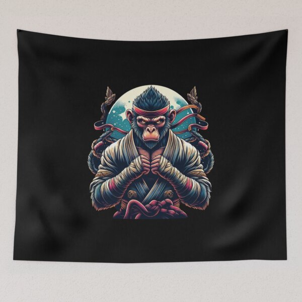 Item preview, monkey karateka  designed and sold by Laimiboz-art.