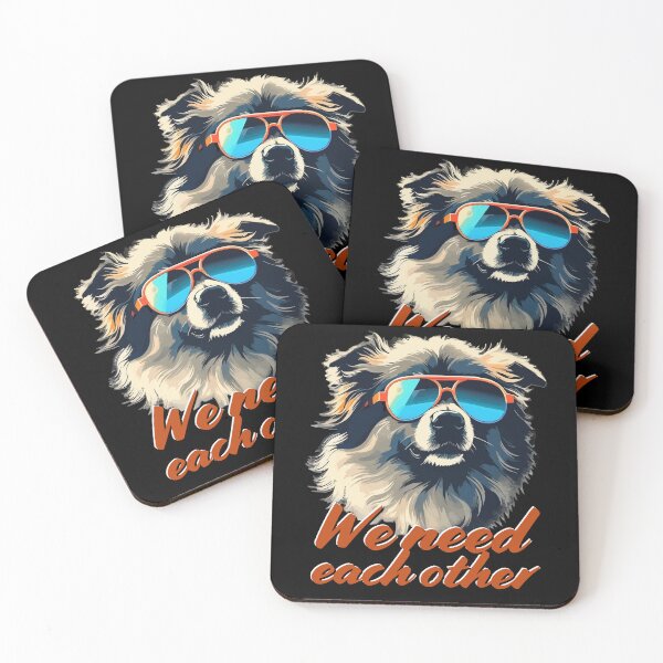 Item preview, Portrait of a Big Dog in Sunglasses designed and sold by VikArtStudio.