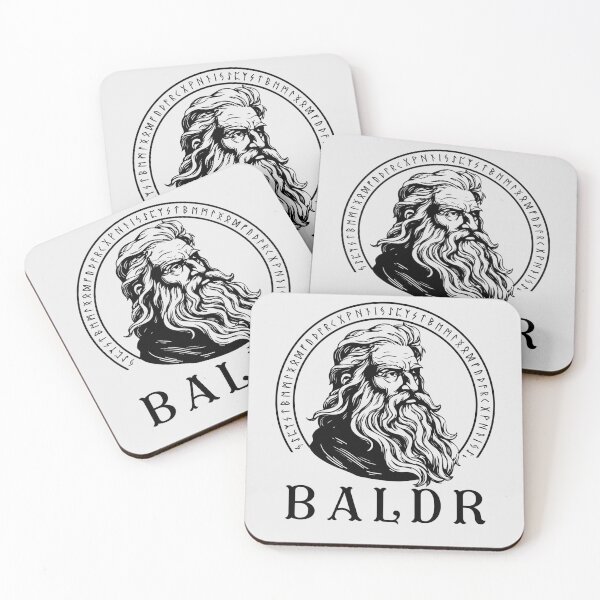 Item preview, Baldr Viking God of light Norse Mythology and runes designed and sold by Lady-Frost.
