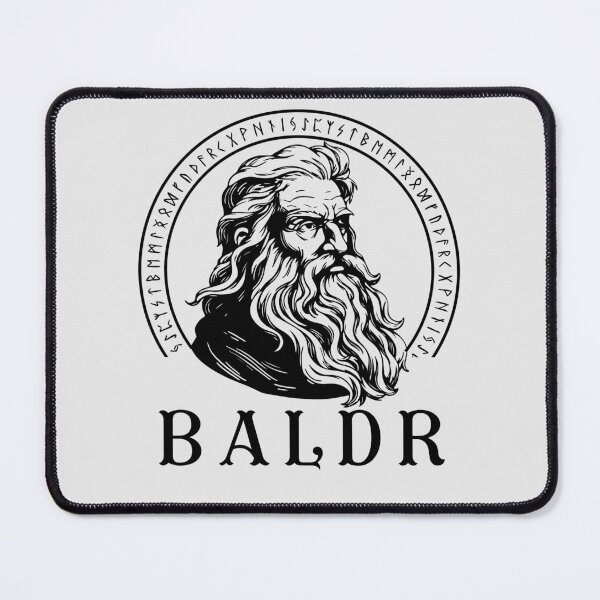 Item preview, Baldr Viking God of light Norse Mythology and runes designed and sold by Lady-Frost.