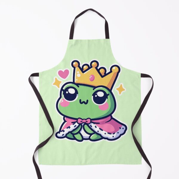 Aperçu de l'œuvre T-shirt Kawaii Cute Frog Prince 1 | Animaux de compagnie et animaux pour hommes et femmes créée et vendue par panchiTWO.
