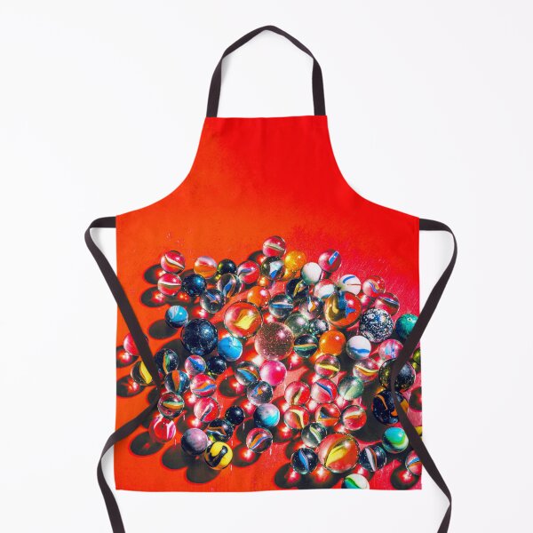Item preview, Marbles on vibrant red designed and sold by pepinodemarst.
