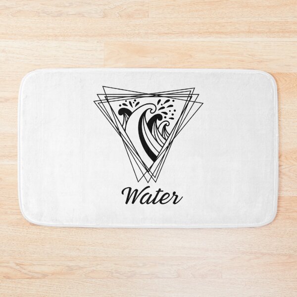 Item preview, Water Element (Black) designed and sold by MyBrainToday.