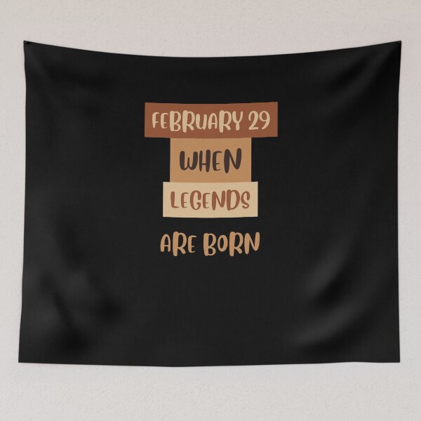 Item preview, "February 29: When Legends Are Born" Tee - Saluting Leap Day Grandeur designed and sold by AI-volution.