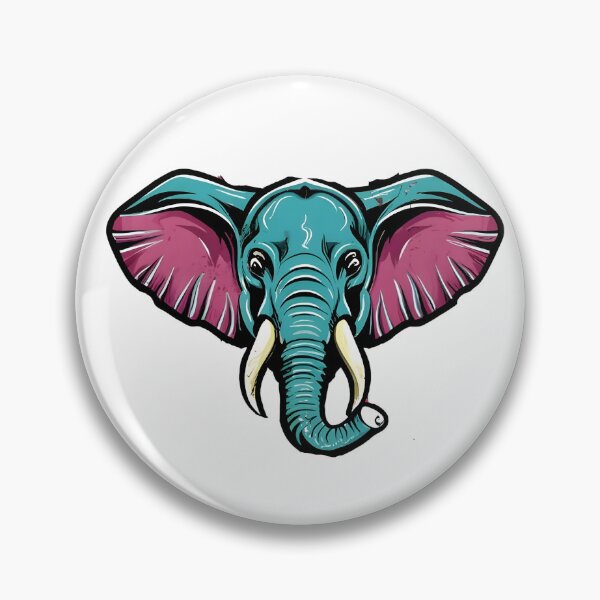 Item preview, Tusk It Out - Pop Art Elephant Energy designed and sold by Sahil Randhawa.