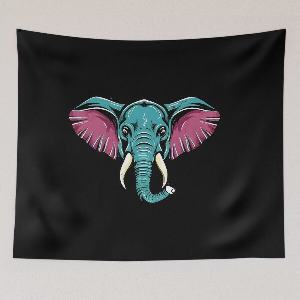 Item preview, Tusk It Out - Pop Art Elephant Energy designed and sold by Sahil Randhawa.