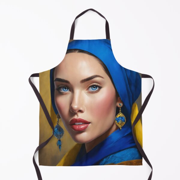 Item preview, Megan with a pearl earring after Johannes Vermeer designed and sold by Vintage Designs +.