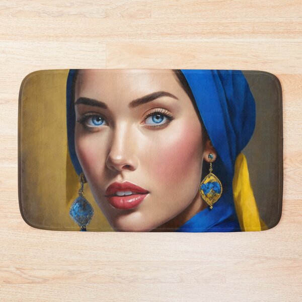 Item preview, Megan with a pearl earring after Johannes Vermeer designed and sold by Vintage Designs +.