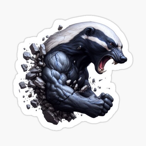 Item preview, BOLD - Rise of the honey badger #2 designed and sold by AiartIreland.