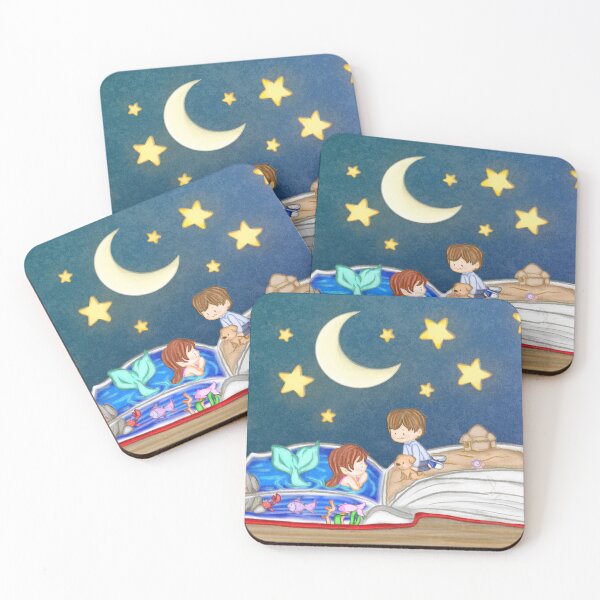 Item preview, childrens book, chibi, book, kids, mermaid, designed and sold by somishii.