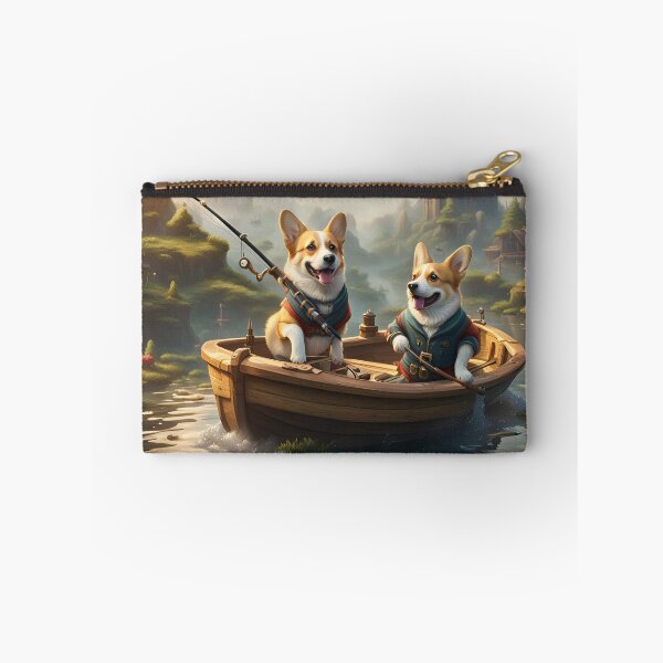 Item preview, fishin' pups designed and sold by MacoQ.