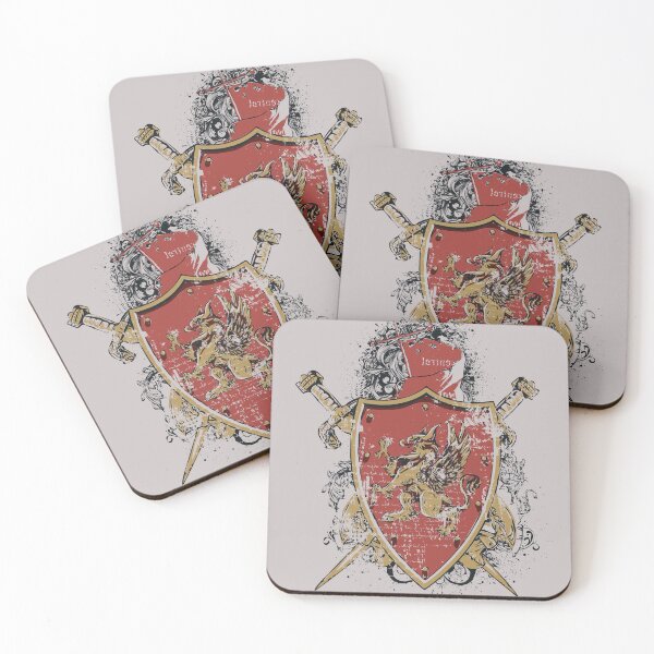 Item preview, Coat of Arms w/ Cross Swords Sticker/Tee designed and sold by Syzygy Designs.