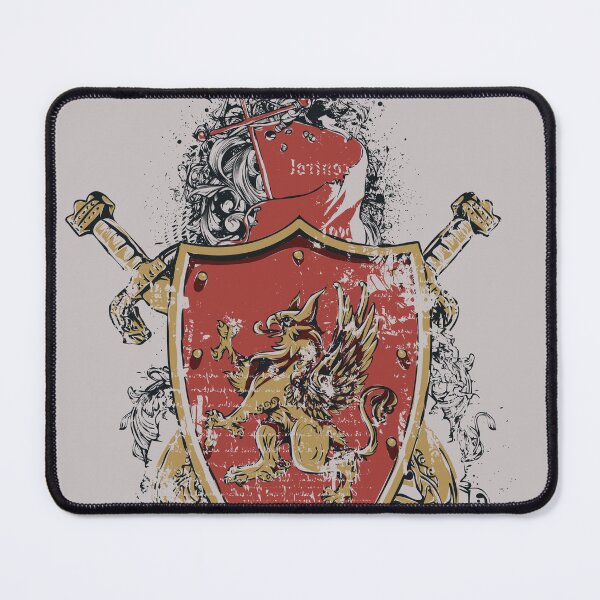 Item preview, Coat of Arms w/ Cross Swords Sticker/Tee designed and sold by Syzygy Designs.