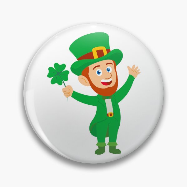 Item preview, Cheerful Leprechaun Buddy: Bringing Irish Cheer and Clover Wishes designed and sold by FebricFusion.