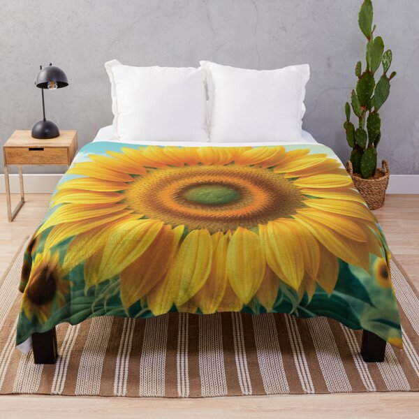 Artikelvorschau, Sonnenblumendruck entworfen und verkauft von Random Designs.