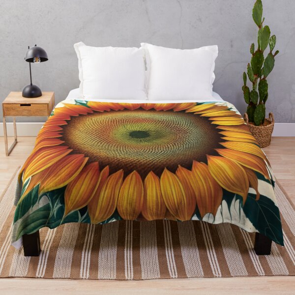 Artikelvorschau, Sonnenblumendruck 1 entworfen und verkauft von Random Designs.