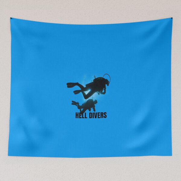 Aperçu de l'œuvre Marchandises Hell Divers créée et vendue par Sergiconstance.