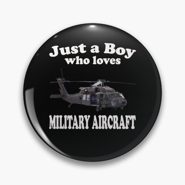 Item preview, Just A Boy Who Loves UH-60 Black Hawk Helicopter Military Aircraft Fighter Pilot Aviator designed and sold by ArtStudioKY.